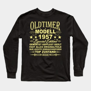 OLDTIMER MODELL BAUJAHR 1957 Long Sleeve T-Shirt